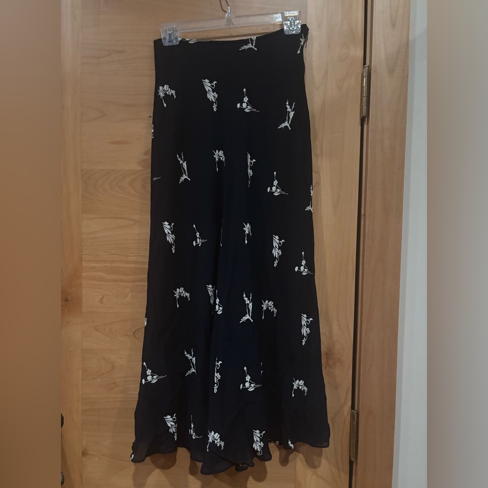 Vintage Banana Republic Floral Midi Skirt - Size 6